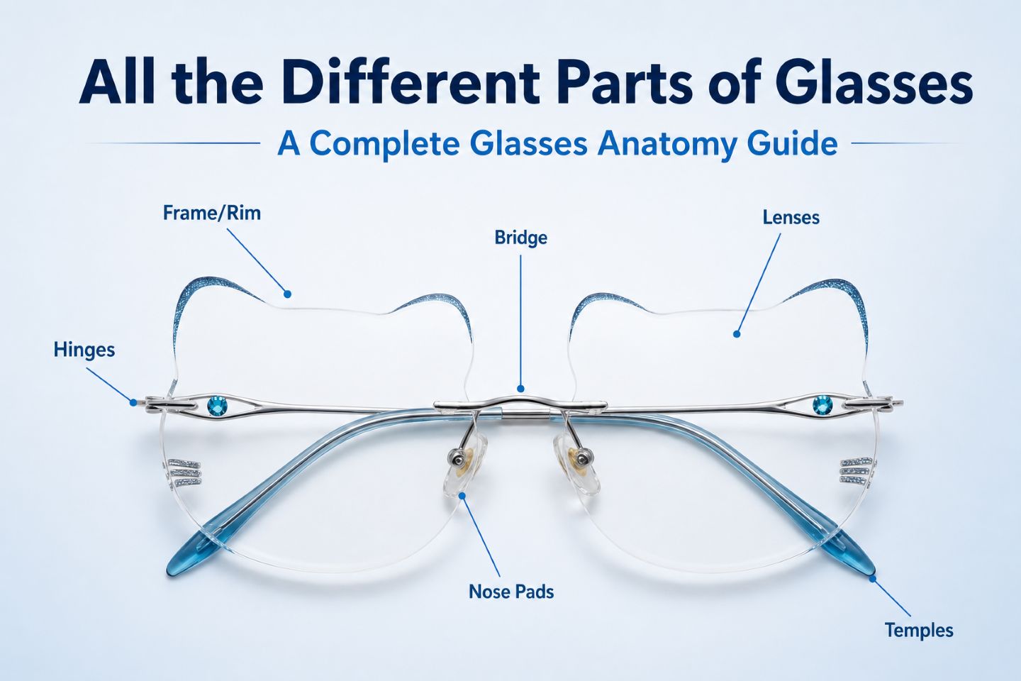 All the Different Parts of Glasses: A Complete Glasses Anatomy Guide