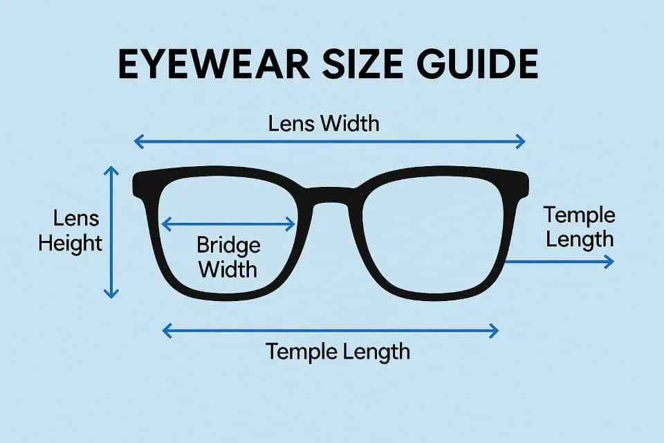 Eyewear Size Guide: Find the Perfect Fit for Your Glasses or Sunglasses