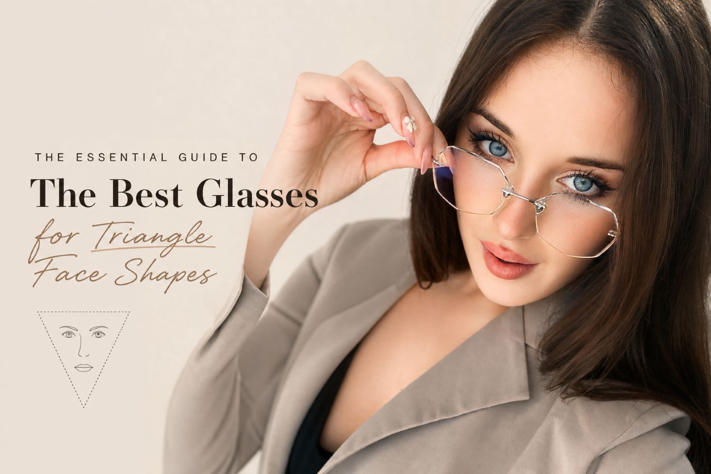 The Essential Guide to the Best Glasses for Triangle Face Shapes