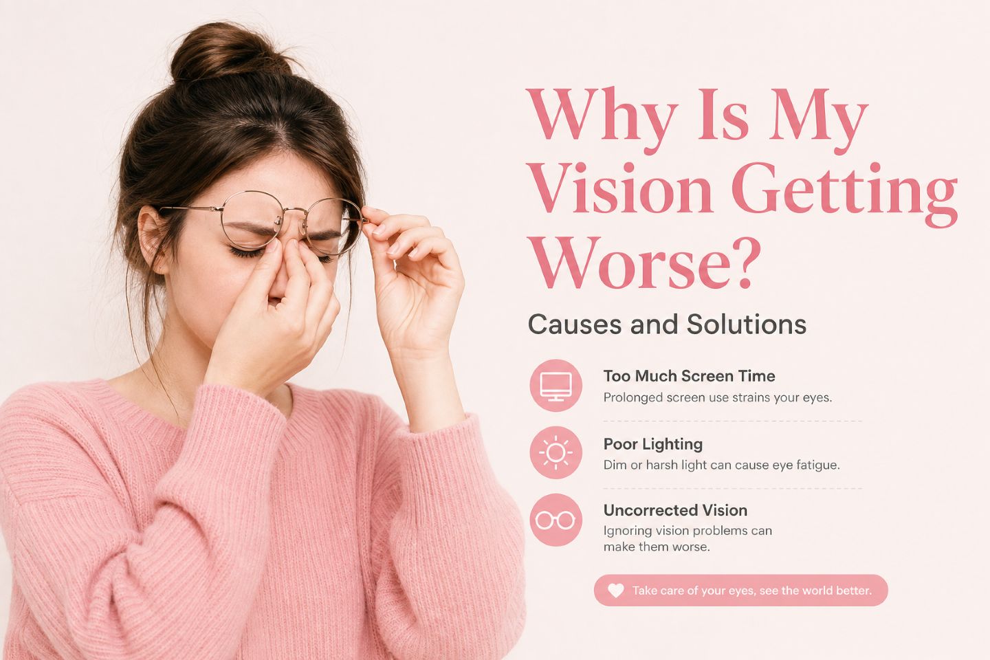 Why Is My Vision Getting Worse? Causes and Solutions
