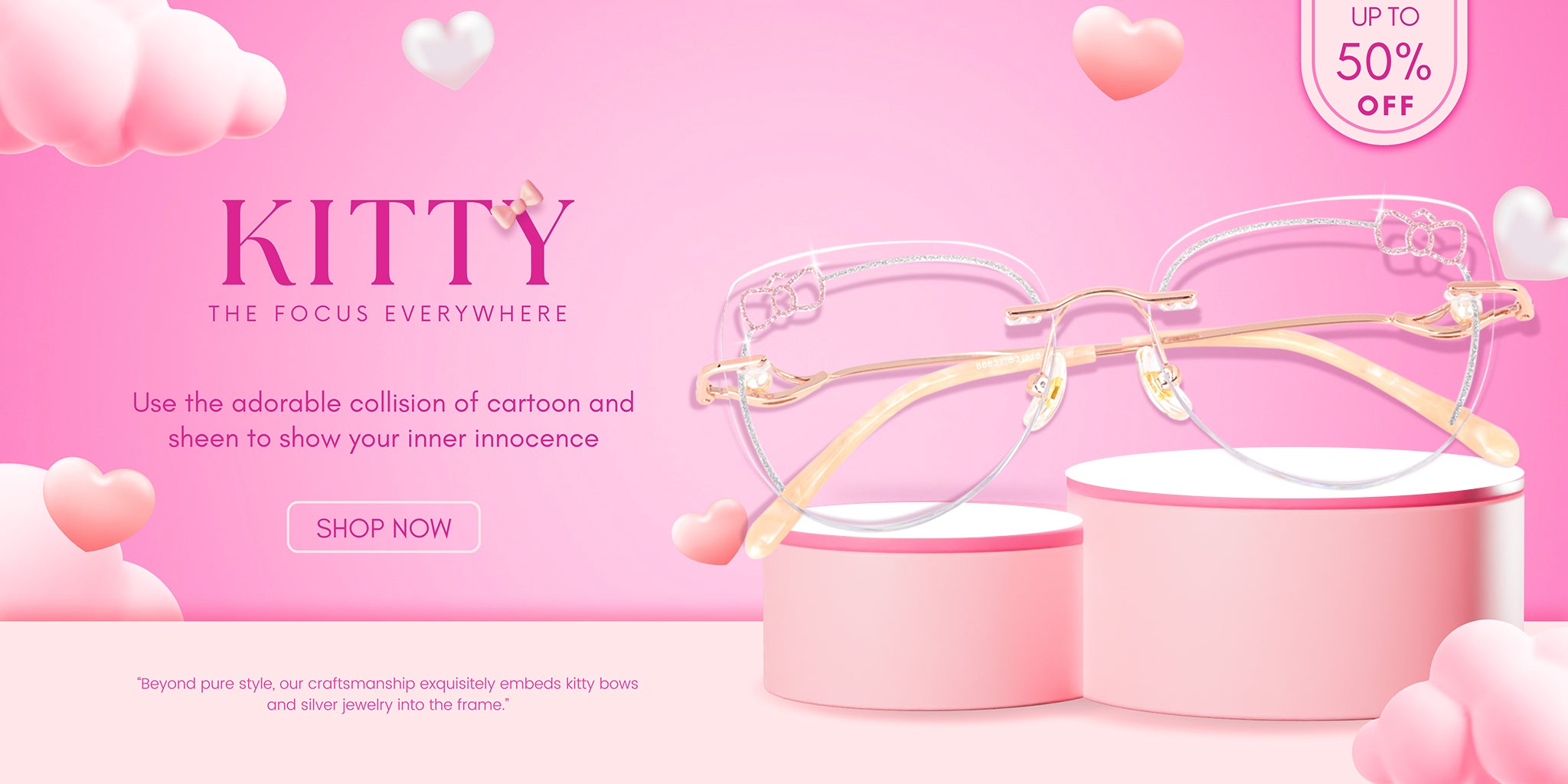 New Eyeglasses Release: Meet Kitty - Your Royal Companion