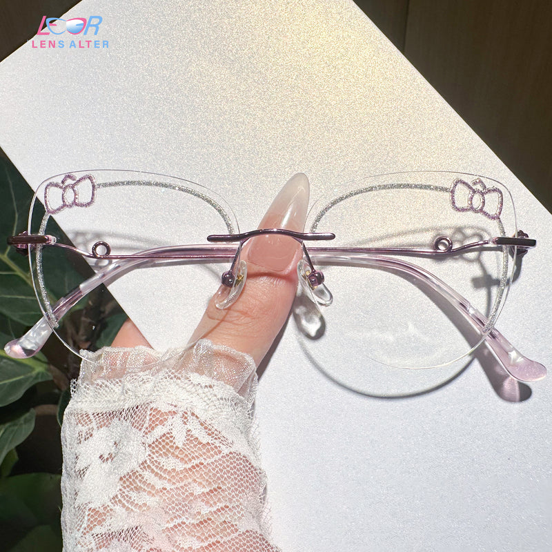 Kitty-Purple Brille