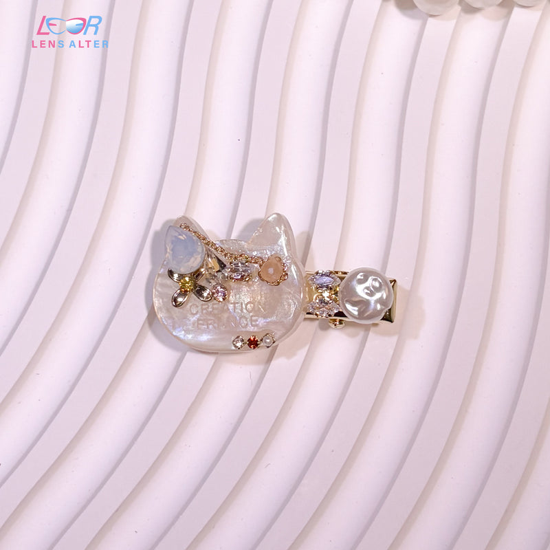 Schwarze Punkte Brillenkette