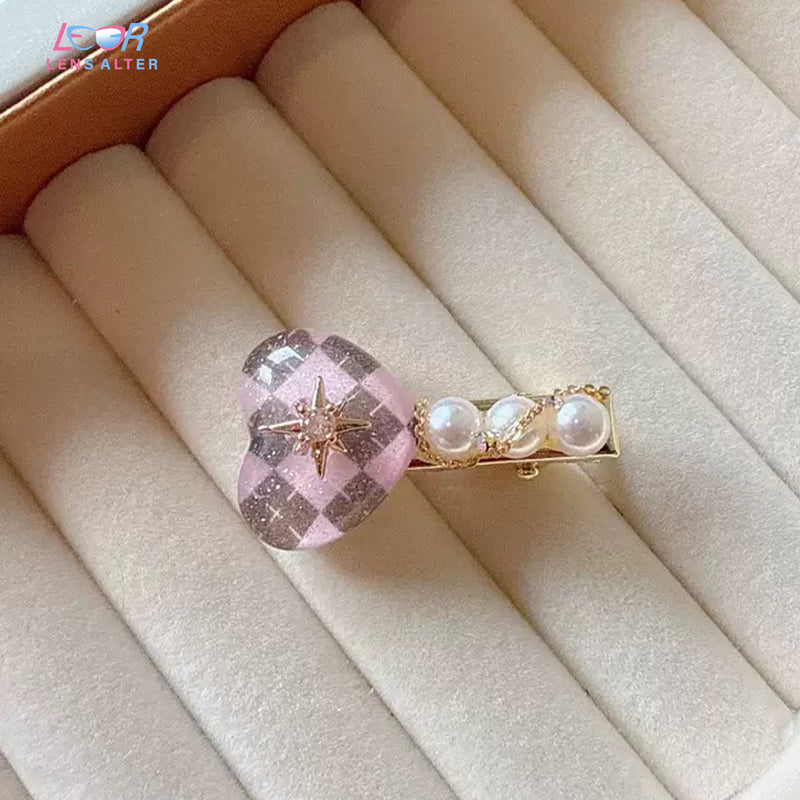 Schwarze Punkte Brillenkette