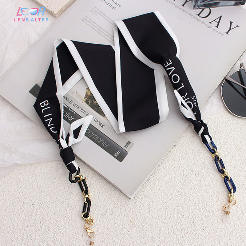 Black Eyeglasses Chain