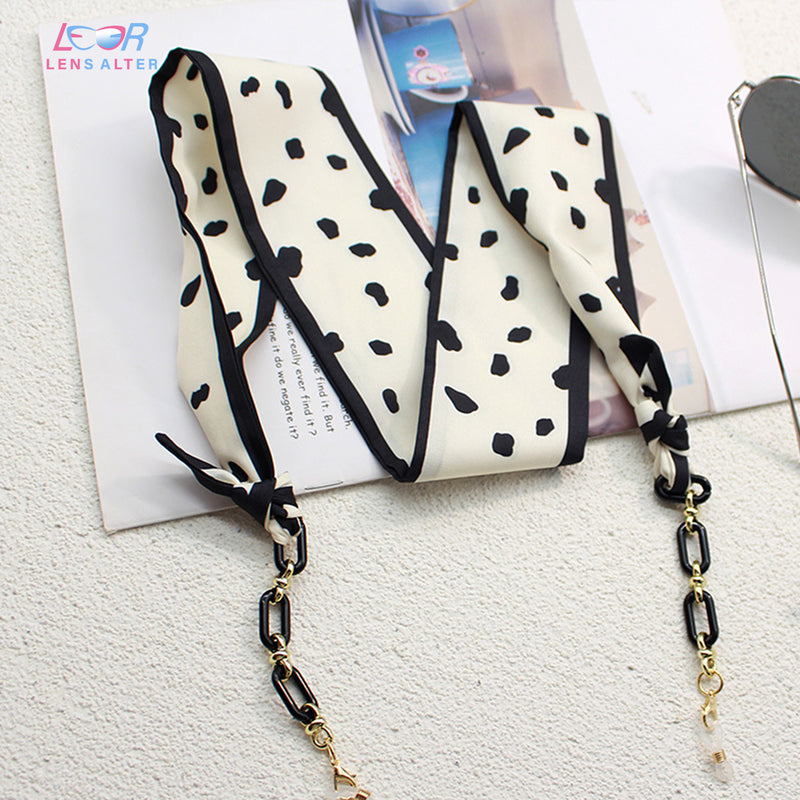 Beige Eyeglasses Chain
